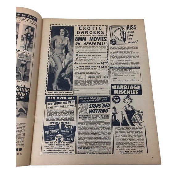 Vintage Beauty Parade "Four Lies About Blondes/Zing on A G-String" Magazine - Picture 7 of 16
